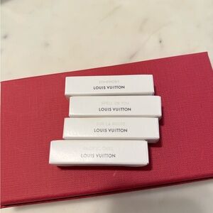 Louis Vuitton perfume samples